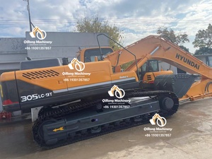 Excavatrice sur chenilles Hyundai <span class=keywords><strong>305</strong></span> d'occasion, moteur Cummins, bon état, vente flash - Product Image 2