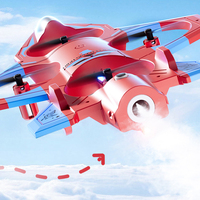 Drone avion de chasse RC avec fonction de pulvérisation, en mousse EPP, télécommandé, fonction 'suivez-moi', planeur pour enfants