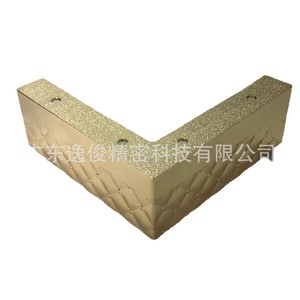 Aluminum Alloy <b>Sofa</b> Legs <b>Gold</b> Right Angle Modern Design Heavy Duty Furniture Support - Product Image 5