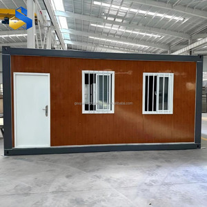 Maison préfabriquée moderne et portable, <span class=keywords><strong>chalet</strong></span> en bois et acier, conception de maison conteneur pour usage de bureau avec panneaux sandwich - Product Image 3