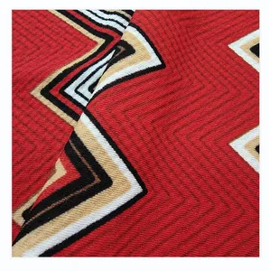 High quality jacquard knitted single jersey fabric manufacturers jacquard knit fabric cotton for dress