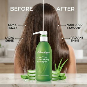 Shampooing Hydratant et Lissant 100% <span class=keywords><strong>Pur</strong></span> <span class=keywords><strong>Aloe</strong></span> Vera Marque Blanche pour Cheveux Ternes, Secs et Frisés - Product Image 6