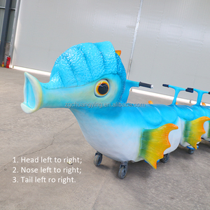 2409 parc d'attractions aire de jeux hippocampe <span class=keywords><strong>train</strong></span> sans rail pour les enfants - Product Image 3