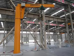 رافعة أرضية طويلة المصدر ، رافعة أرضية بعمود 10T ، ارتفاع الرفع 20 مترًا لموقع بناء مصنع الورشة-ضمان لمدة عامين - Product Image 4