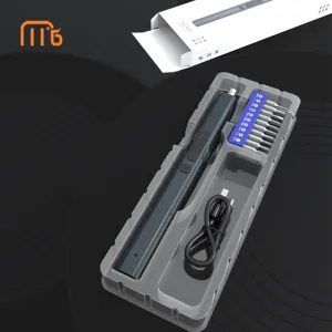 Kit de tournevis <span class=keywords><strong>électrique</strong></span> de précision <span class=keywords><strong>sans</strong></span> <span class=keywords><strong>fil</strong></span> 11 en 1, mini-outils avec embouts magnétiques pour téléphone, ordinateur portable, tournevis <span class=keywords><strong>électrique</strong></span> - Product Image 3