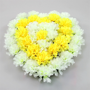 <span class=keywords><strong>Flores</strong></span> <span class=keywords><strong>de</strong></span> pascua artificiales <span class=keywords><strong>de</strong></span> seda, coronas funerarias redondas, para arreglos <span class=keywords><strong>de</strong></span> fiesta - Product Image 6