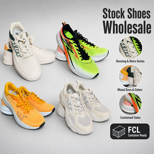 Lots de chaussures de sport en gros, stocks de semelles et empeignes de qualité supérieure A+ - Product Image 1