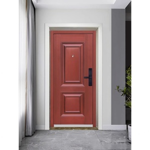 Porte de sécurité en acier QiFan QF-70, antivol, résistante au feu, indice de résistance au feu de 1,5 heure, design moderne, surface finie, imperméable, haute qualité, utilisation intérieure - Product Image 3