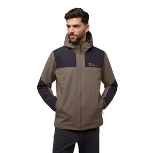 Logo personnalisé Veste de pluie imperméable à capuche pour hommes, course à glissière complète Veste de sport décontractée Veste imperméable d'extérieur pour hommes - Product Image 5