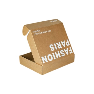 Wholesale Supplier of <strong>Custom</strong> Rigid Corrugated <strong>Cardboard</strong> Boxes Airplane-<strong>Shaped</strong> with Glossy Lamination Embossing Printed Logo - Product Image 1