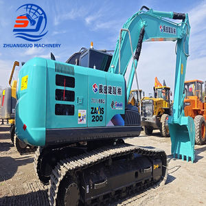 Excavatrice sur chenilles modèle Hitachi ZX200 2024 d'occasion bon marché populaire avec moteur 125kW poids en ordre de marche de 20.3 tonnes coût bas haute qualité - Product Image 2