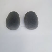 Offre Spéciale 49*41*20MM Mic Mousse Couvre Lavalier Microphone Pare-Brise pour Divers Casque Microphones pour Conférences Sans Fil