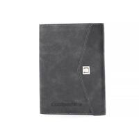 Notebook en cuir personnalisé, bloc-notes A5, couverture rigide, 6 anneaux, bineur A5, planificateur quotidien, usine, vente en gros