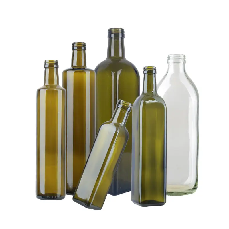 2024 Neues Design 500 ml Olivenöl-Glasflasche auf Lager