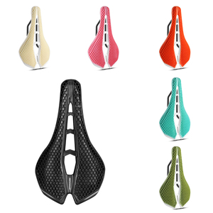 <span class=keywords><strong>Selle</strong></span> de vélo 3D ultralégère en fibre de carbone, coussin creux, absorption des chocs, respirante, siège de vélo de montagne, accessoires de cyclisme de course - Product Image 1