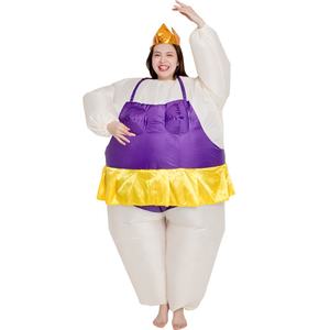 Costumes gonflables de ballet d'anime pour des adultes <span class=keywords><strong>pas</strong></span> <span class=keywords><strong>cher</strong></span> Halloween et Noël marchant déguisement et mascotte pour des parties et la publicité - Product Image 2
