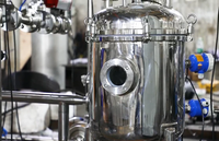 Réacteur de cristallisation à enveloppe chauffante avec condenseur pour la cristallisation des biopolysaccharides, cristalliseur de bouillon de fermentation