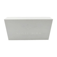 Masques pour les yeux élégants en soie véritable Coffret cadeau en soie Boîte d'emballage exquise pour masque pour les yeux pour femmes