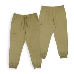 Pantalon d'extérieur pour hommes de haute qualité confortable et respirant Cool en vrac taille personnalisée mi-avant Style léger taille élastique - Product Image 1