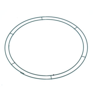 थोक स्टील पुष्पांजलि फ्रेम के लिए फार्म दौर 16 इंच बड़े धातु पुष्पांजलि फ्रेम क्रिसमस दरवाजा फांसी सजावट - Product Image 1