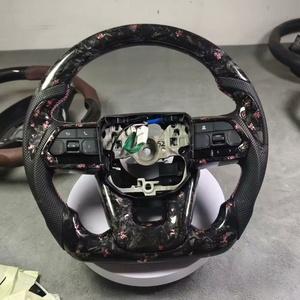 Modificación de Automóviles - Volante Personalizado de Fibra de Carbono Forjado de Primera Calidad - Volante de Alta Gama - Patrón Personalizable - Product Image 1