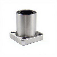 Bloque de Guía Lineal Duradero LM16UU, Rodamiento Deslizante para Carril de Guía LM16 CNC