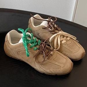 Zapatos Deportivos Casuales de Estilo Simple y Versátil con Cordones Retro Clásicos de Lujo de Alta Calidad, Colaboración Original Mius con NBW 2026 - Product Image 4