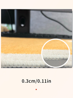 Tapis de couloir 2x6 rouge brique, lavable en machine, à poils ras, résistant à l'usure, doux, imprimé, style vintage rétro, pour entrée et couloir de la maison