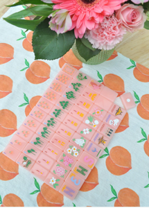 <b>Light</b> Peach Pink Acrylic American Mahjong Tiles, Hand-Painted Cartoon Patterns, Factory Customization - Product Image 4