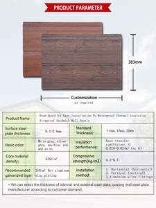 Pannello in rilievo in metallo Anti-invecchiamento con venature del legno per edifici di supporto in legno Anti-corrosione - Product Image 6