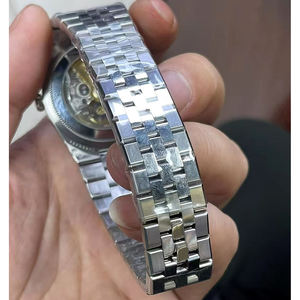 Reloj de Lujo para Hombre, Esfera Personalizada de Alta Calidad, Correa Integrada de Acero Inoxidable, Estilo Casual de Negocios, Diseño de Diseñador, ODM de Shanghái, China - Product Image 5