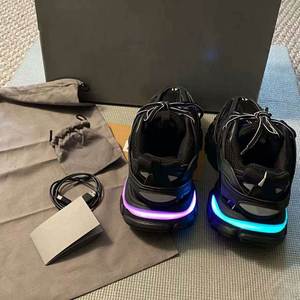 Zapatillas Deportivas Originales del Diseñador Track 3.0 con Luces LED, Zapatillas Deportivas para Correr, Zapatillas Casuales de Lujo con Diseño de Caballo - Product Image 3