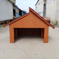 Abri de jardin extérieur pliable en bois moderne de luxe pour garage de tondeuse à gazon robotique