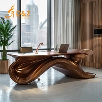 Sculpture en bronze de bureau moderne de luxe sur mesure D&Z Art Group pour le bureau du patron, la salle d'exposition, le mobilier de maison