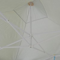 Abri instantané 3x3m pour protection solaire et pluie en extérieur, tente imperméable pour marathon, événement sportif, point d'arrêt temporaire