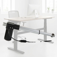 Actionneur linéaire 12V ultra-silencieux pour meubles intelligents, étanche IP65/IP66, compatible ventilateur, pour lève-téléviseur, fauteuil inclinable, réglable en hauteur