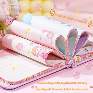 Cuaderno Pequeño Cuadrado Creativo de Dibujos Animados con Hebilla Magnética de Cuero, Muy Atractivo, Ideal <span class=keywords><strong>para</strong></span> Regalo, Venta al Por Mayor - Product Image 5