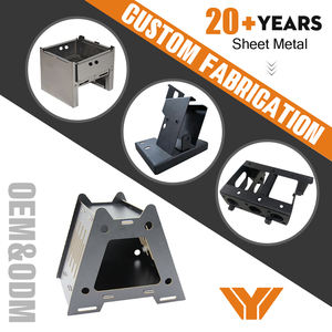 Fabrication de tôle sur mesure Aluminium et acier inoxydable Découpe laser Pliage et soudage Services de traitement Pièces Produits - Product Image 1