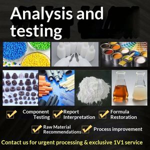 Essai de résistance au jaunissement des fibres synthétiques plastiques, analyse de composition, formule, test de restauration des matériaux, analyse physico-chimique - Product Image 5