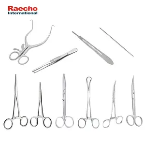 Professional Stainless Steel Kit Surgical Instruments Surgical Tweezers Dressing Forceps Clamps for Surgery