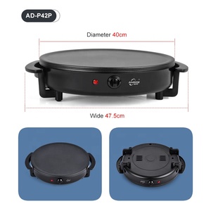 Crêpière à température réglable Andong, poêle antiadhésive pour tortillas et blintzes - Product Image 5