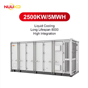 Système de stockage d'énergie à batterie au lithium en conteneur frigorifique NUUKO, adapté aux projets BESS de 300 kW, 500 kW, 1 MW, 2 MW, 20 pieds, 40 pieds - Product Image 1