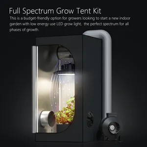 60x60x120cm Indoor Grow Tent Kit Komplett paket Grow Light Kit für den Pflanzenbau