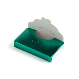 Sunshine Packaging Custom Printing Logo Size Shape Folding Handkerchief paper Tampon Packing Paper Box