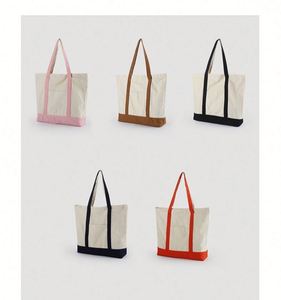 Personalized Durable Stylish Canvas Shoulder Messenger <b>Shopping</b> Tote Bag with Abstract Prints for School and Hiking - Product Image 4