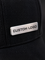 Casquette de baseball en métal avec logo personnalisé, casquette de sport ajustable de qualité supérieure, vente en gros OEM ODM, couvre-chef respirant
