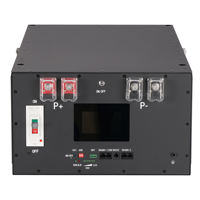 Kit de batterie solaire DIY empilable VOLOND 48V Lifepo4 avec boîtier, BMS 16S 200A, IP54, CANBUS/RS485, aérosol extincteur d'incendie