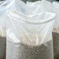 Sacs tissés en PP transparents de qualité alimentaire 50 kg 100 kg, sacs d'emballage haute résistance pour céréales et sucre, directement de l'usine chinoise