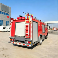 Camion-citerne diesel de sauvetage mini neuf 4x2, fabriqué à Hubei, 4000 litres, 150-250 CV, transmission manuelle, camion de lutte contre l'incendie, excellent état