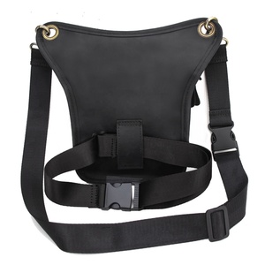 Riñonera de cuero al por mayor, riñonera deportiva para pierna, bolso de cintura, riñonera de cuero genuino personalizada para senderismo, bolso de pierna, bolso de cintura - Product Image 5